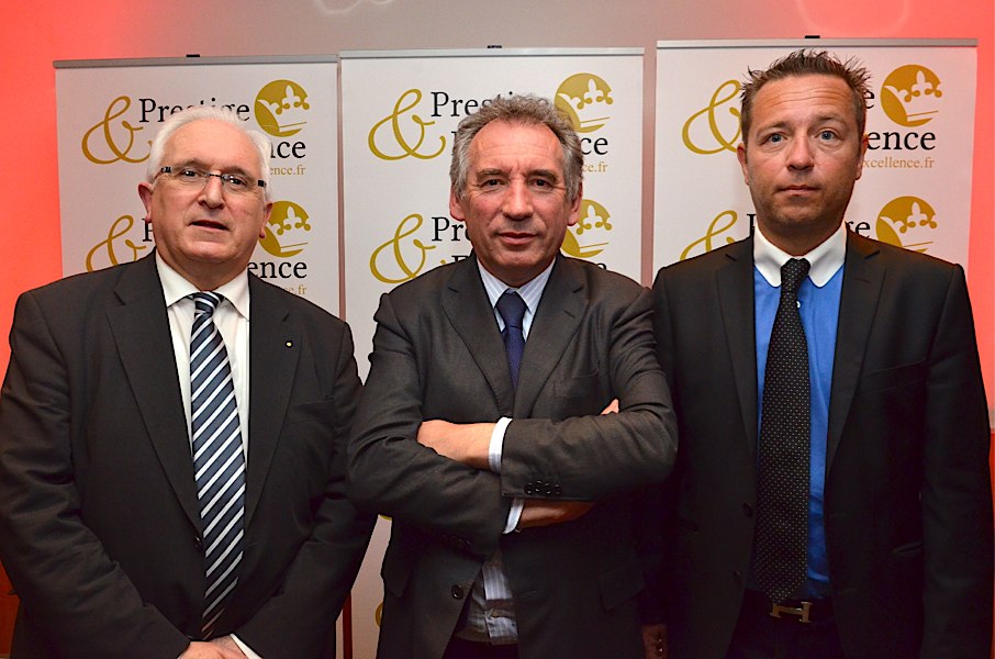 François Bayrou Nicolas Demange Prestige & Excellence Pau Medias Pack Communication Josy Poeyto