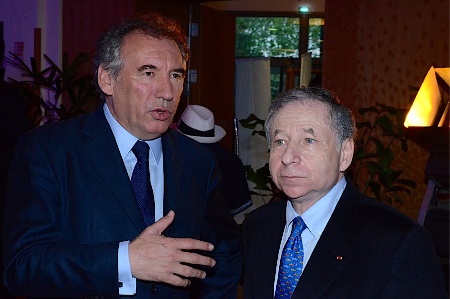 Jean Todt François Bayrou Pau FIA Grand Prix Automobile Medias Pack